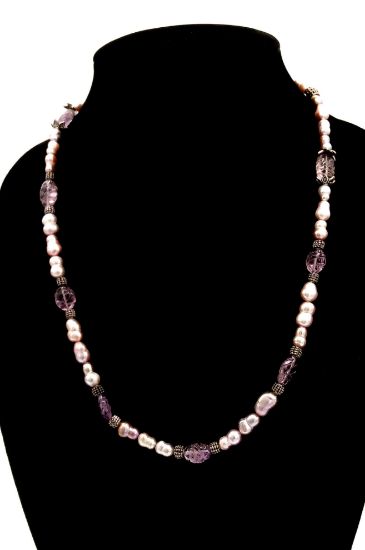 Picture of Lady Lavender Freshwater Pearl Necklace