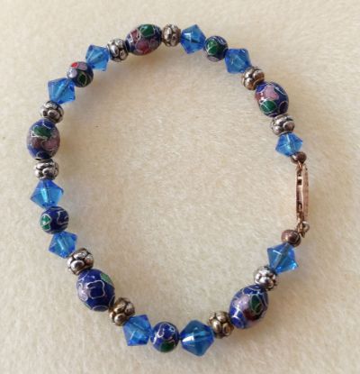 Picture of Heavenly Blue Cloisonne Bracelet