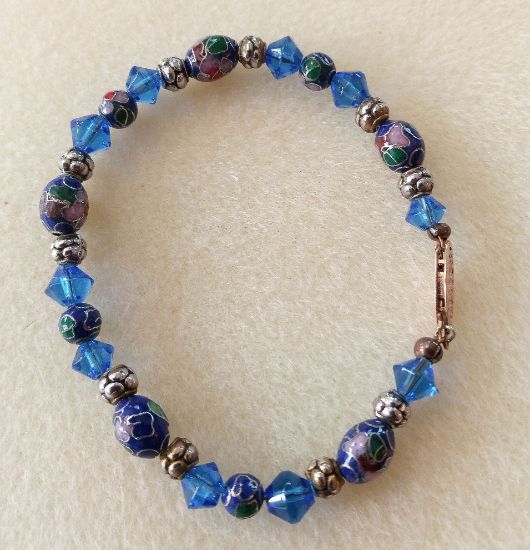 Picture of Heavenly Blue Cloisonne Bracelet