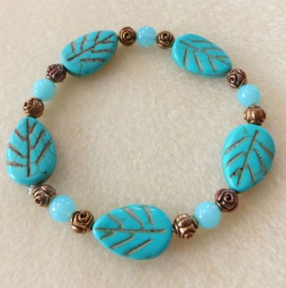 Picture of Sky Blue Turquoise Bracelet